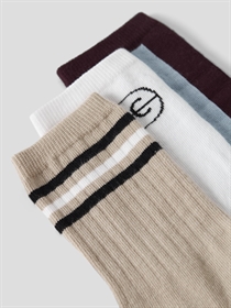 NAME IT 3-Pak Strømper Frede Chateau Gray